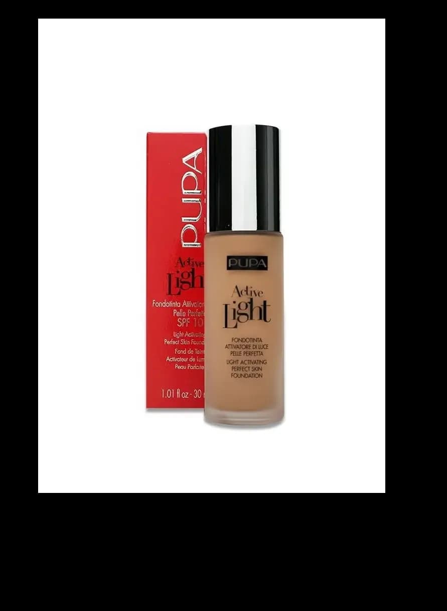 PUPA MILANO ACTIVE LIGHT FOUNDATION | 30mL