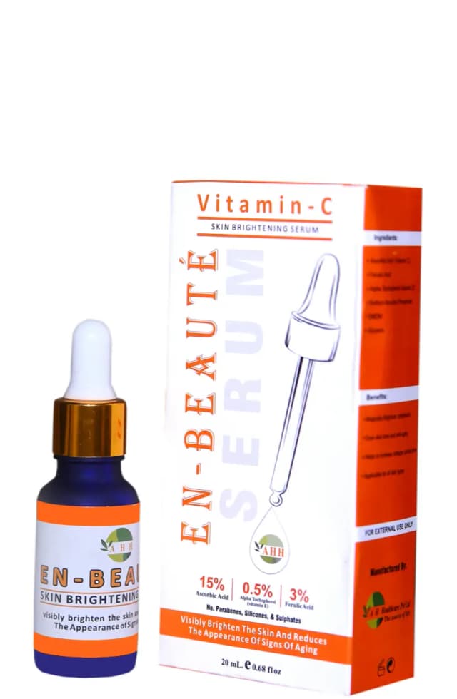 Vitamin C Serum (Vit-C,Vit-E-hyaluronic Acid) | VITAMIN-C SKIN Brightening Serum