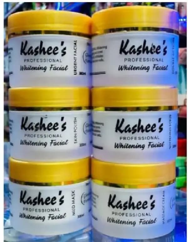 Kashees whitening facial .300ml approx.. 6ps set ...