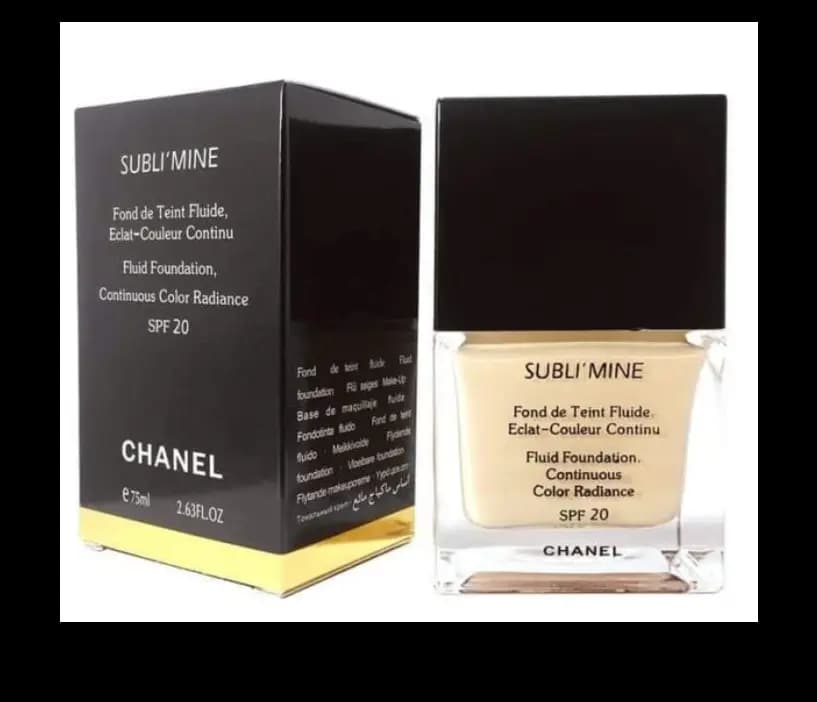 CHANEL SUBLI MINE FLUID FOUNDATION 75ml