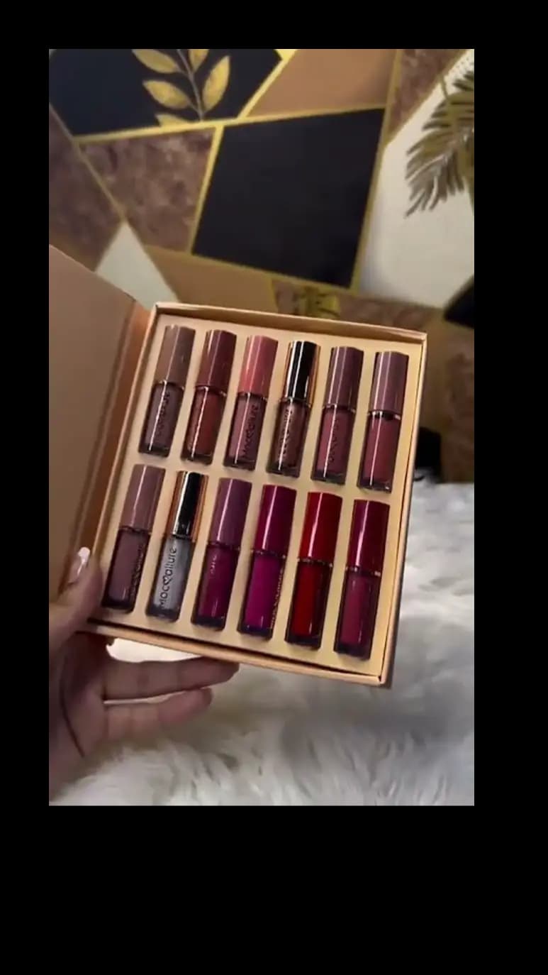 MOCULLARE  12pcs LIPGLOSS SET