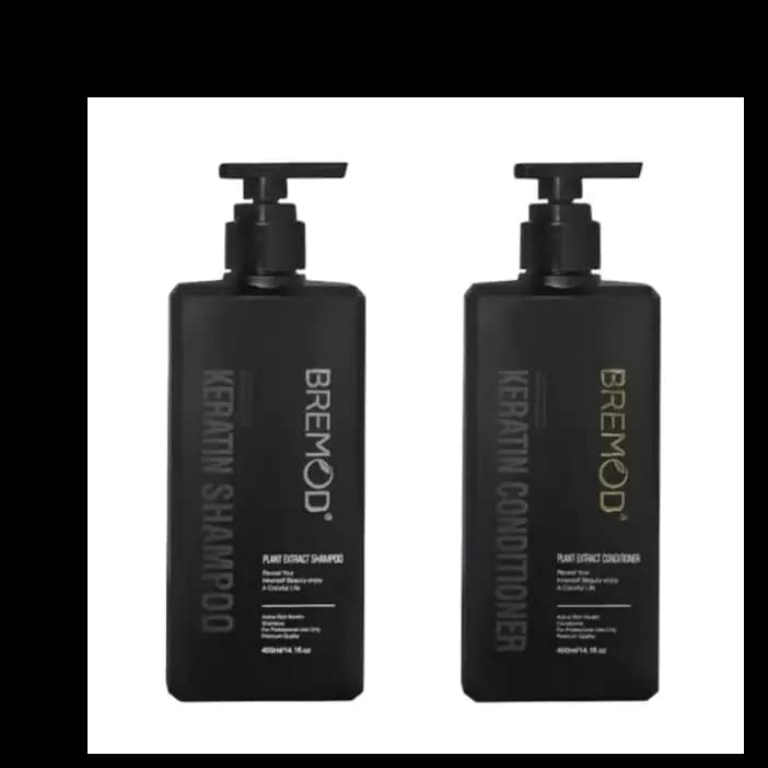 BREMOD KERATIN CONDITIONER & SHAMPOO  (PACK OF 2)