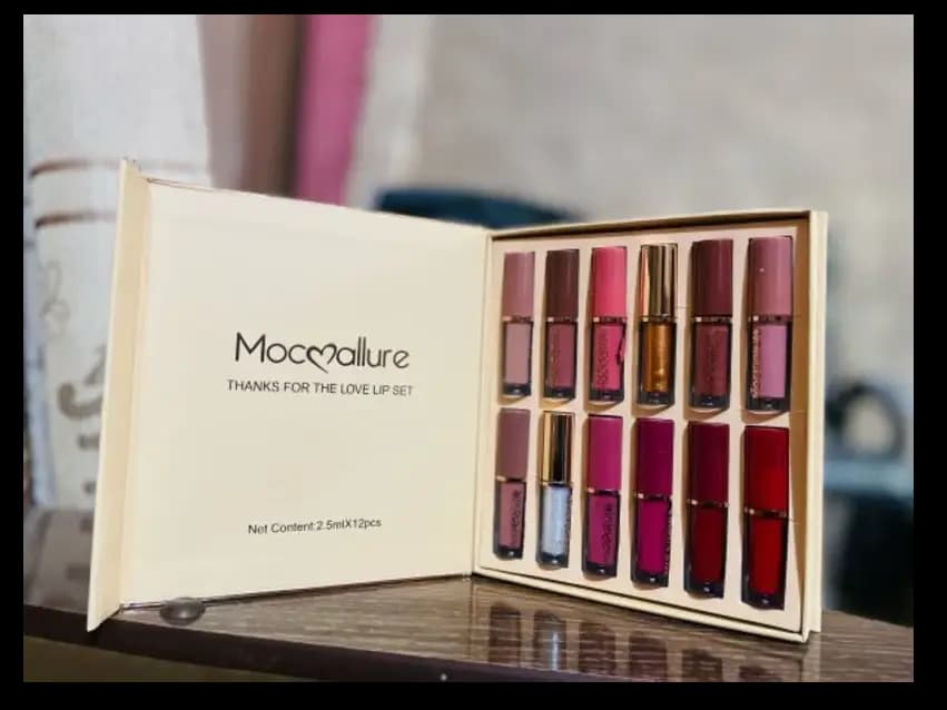 MOCULLARE  12pcs LIPGLOSS SET
