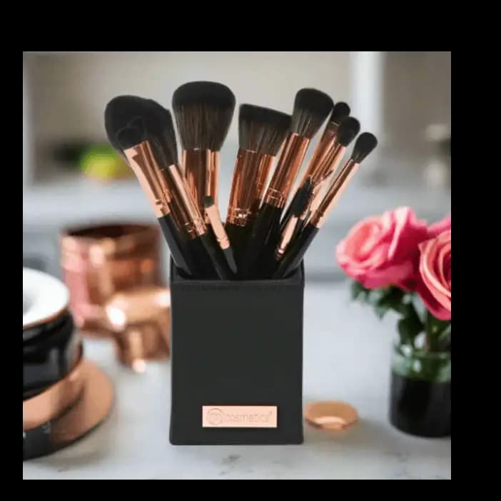 BH BLACK GLASS BRUSH SET...