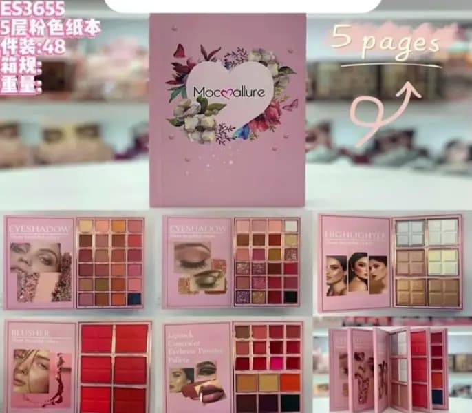 Mocallure 5 in 1 Makeup Book Palette...