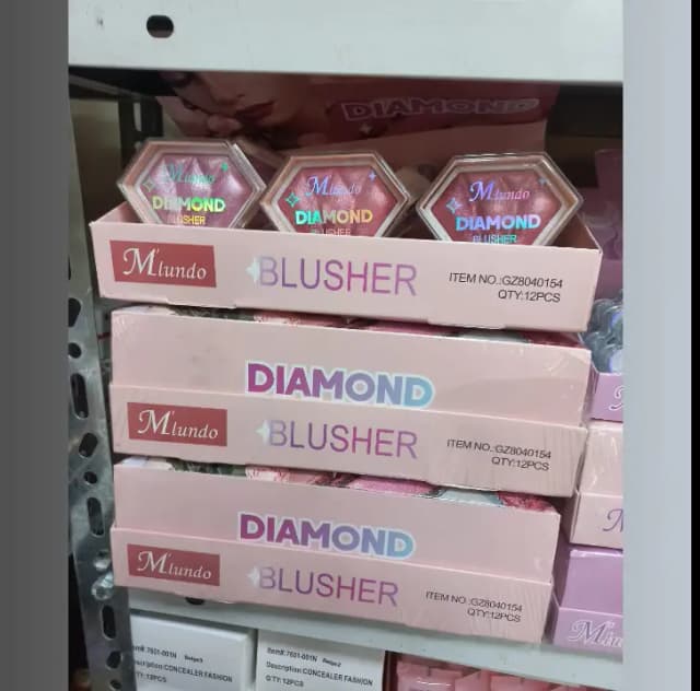 Single Highlighter Diamond  12 pcs Tray....