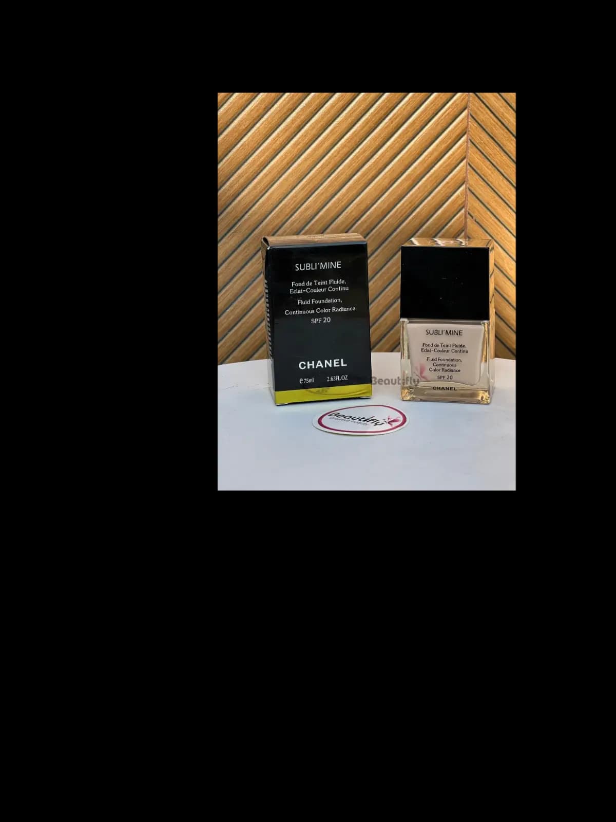 CHANEL SUBLI MINE FLUID FOUNDATION 75ml