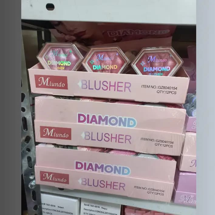 Single Highlighter Diamond  12 pcs Tray....