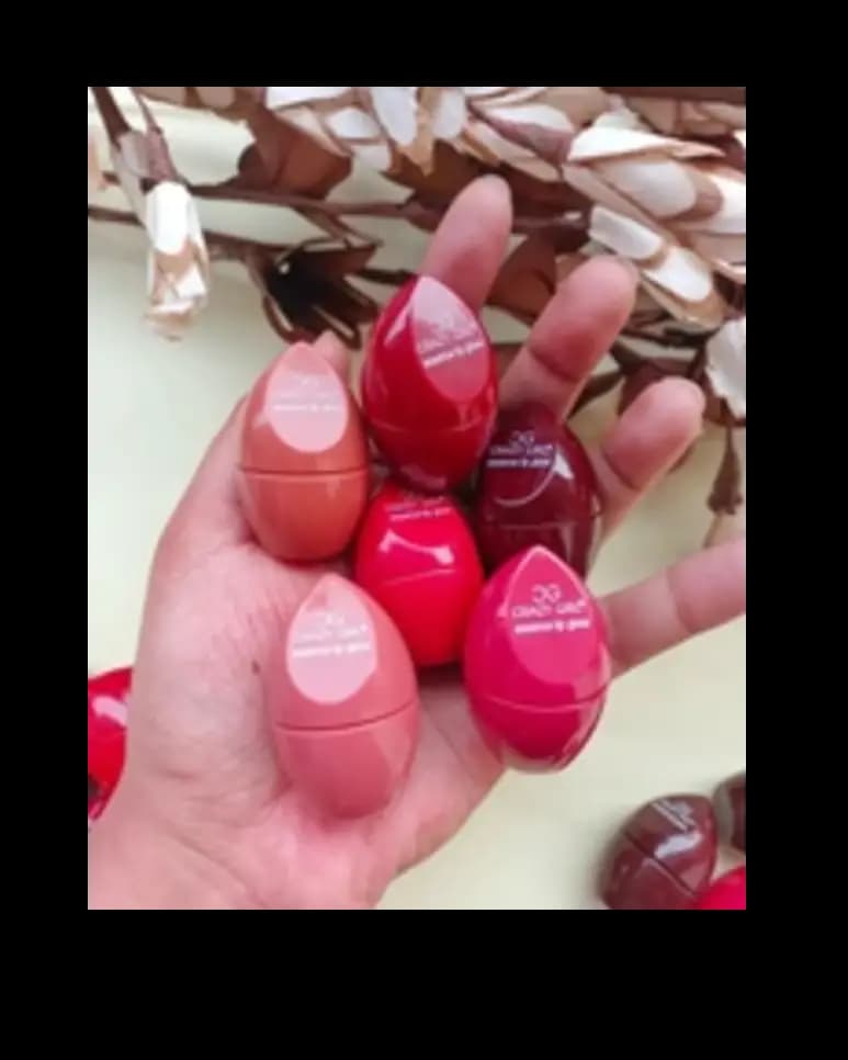 Egg Lipgloss 6pcs Set | Highly Pigmented Cutest Mini Egg Lip Gloss Crazy Girls