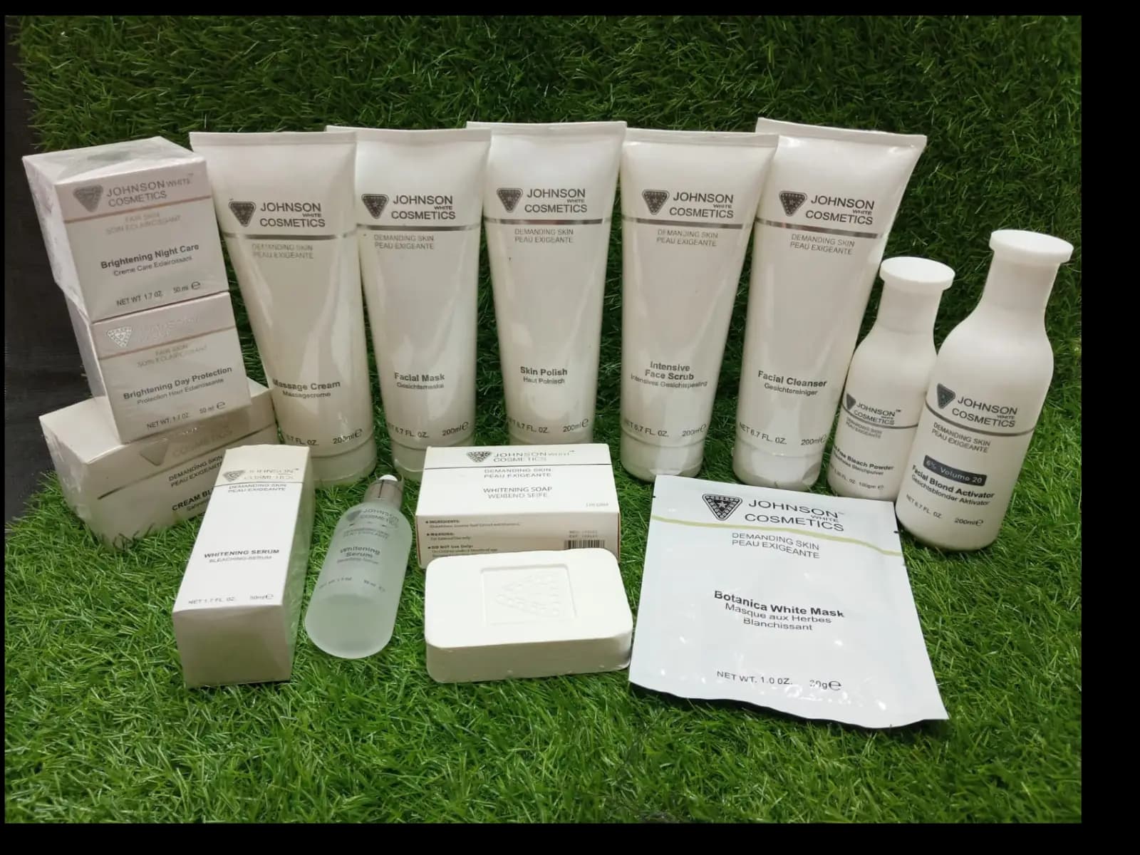Johnson Complete Range... |   Johnson White Cosmetics Skin Care Facial Range Deal.  13 in1 Deal.
