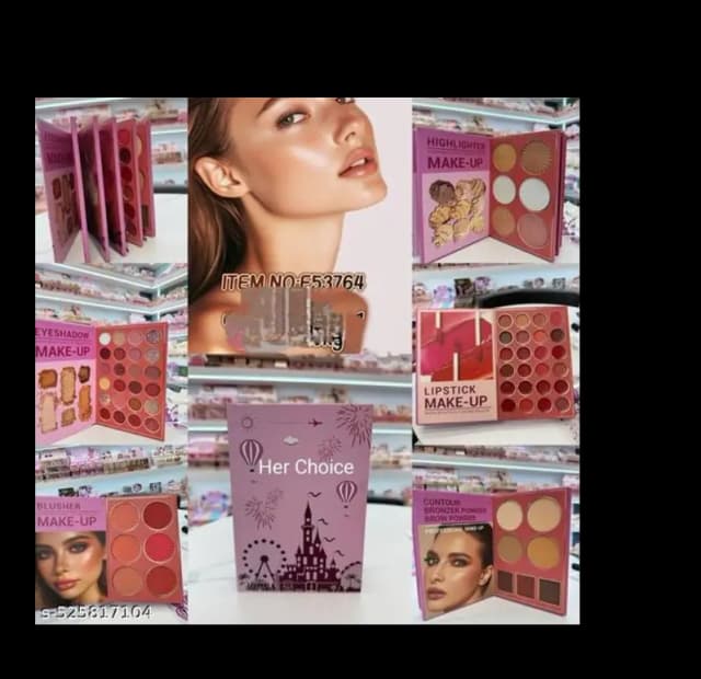 MAKEUP BOOK 5N1..  | Mocallure 5 Fold Makeup Palette