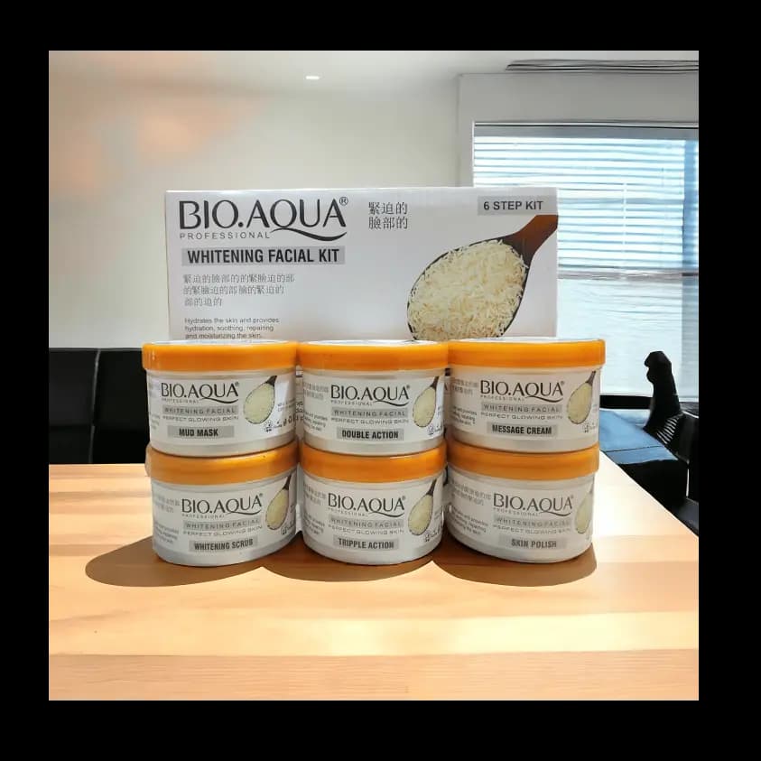 Bioaqua Rice Facial Big Jar 6pcs Set