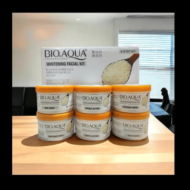 Bioaqua Rice Facial Big Jar 6pcs Set