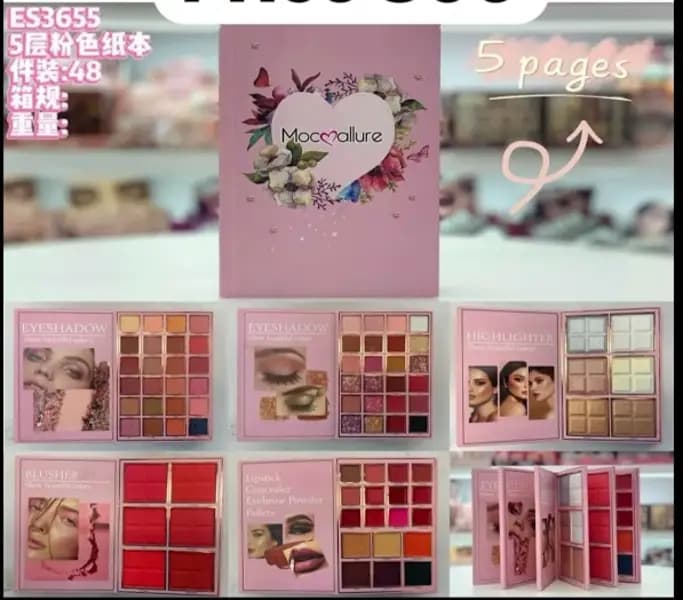 Mocallure 5 in 1 Makeup Book Palette...