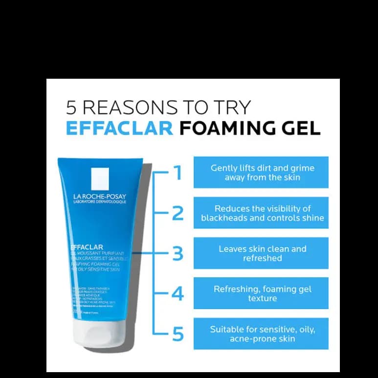 LA ROCHE-POSAY EFFACLAR FOAMING GEL(400ml)