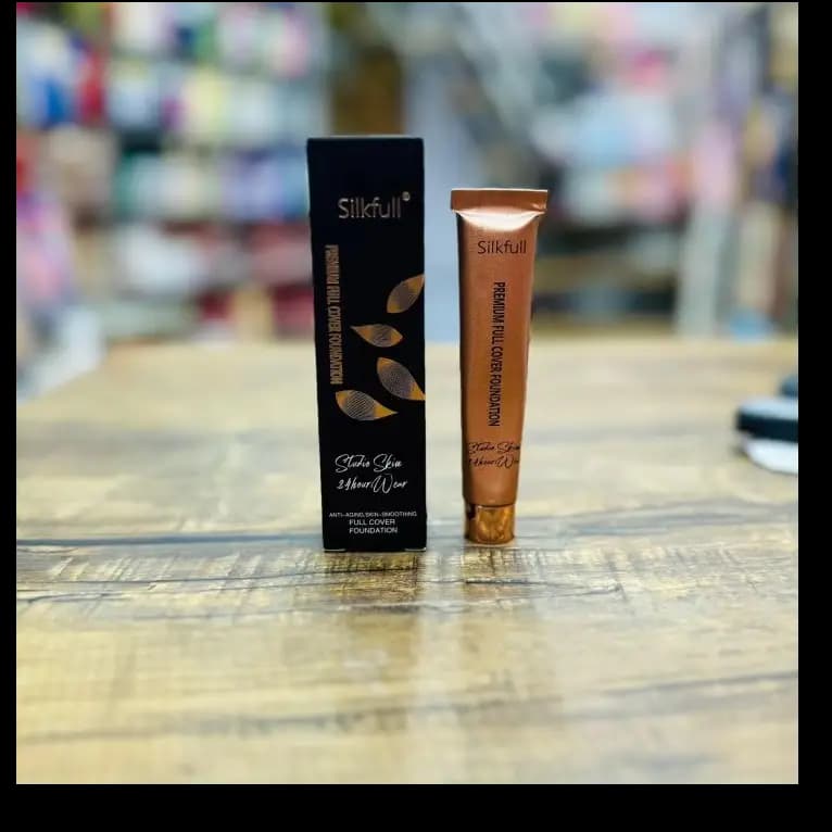 SILKFULL TUBE FOUNDATION FLL COVERAGE  | 1 Piece Silkfull Waterproof Tube Makeup Foundation