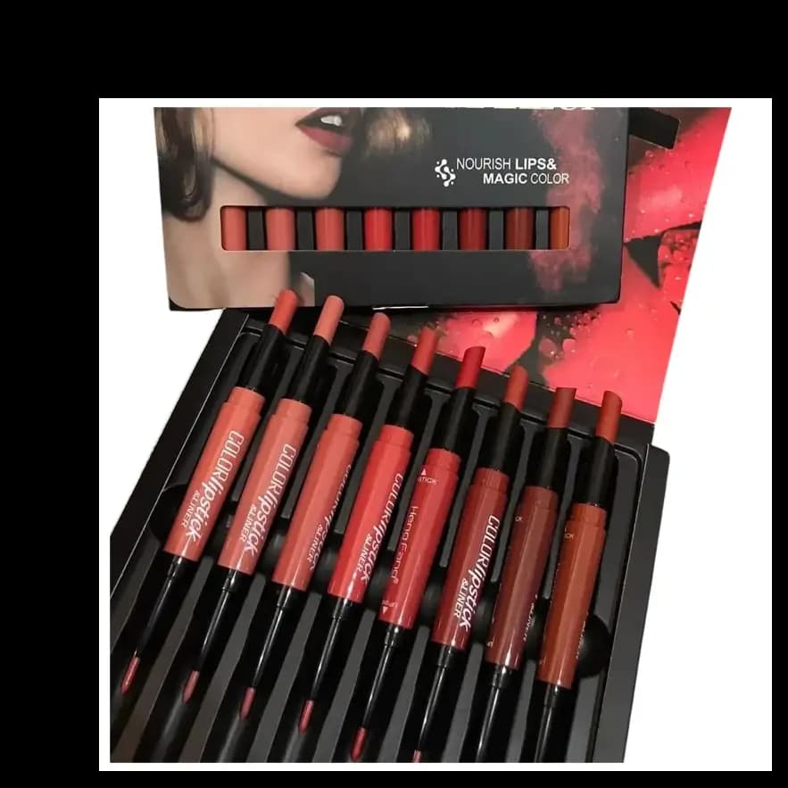HENG FANG 2in1 LIPSTICK... 8 LIPSTICKS PACK....