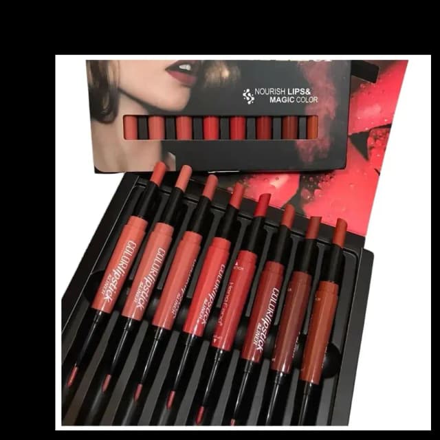 HENG FANG 2in1 LIPSTICK... 8 LIPSTICKS PACK....