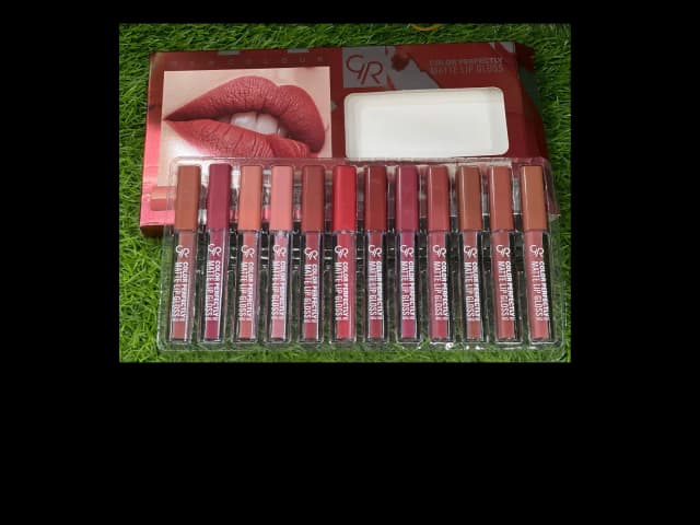 12 pcs gloss tray | Lip gloss pack of 12 nude superb long lasting waterproof matte lipgloss,Matte Lip GlossLiquid lip gloss matte finish look color long lasting water proof different shades