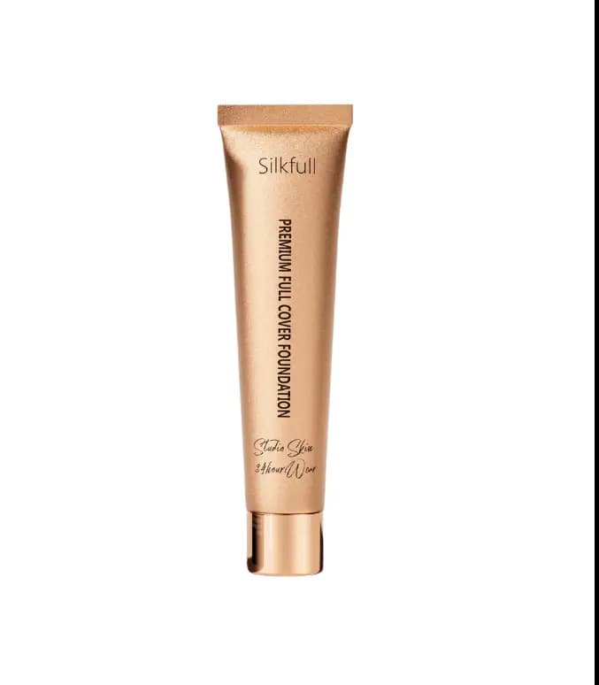SILKFULL TUBE FOUNDATION FLL COVERAGE  | 1 Piece Silkfull Waterproof Tube Makeup Foundation