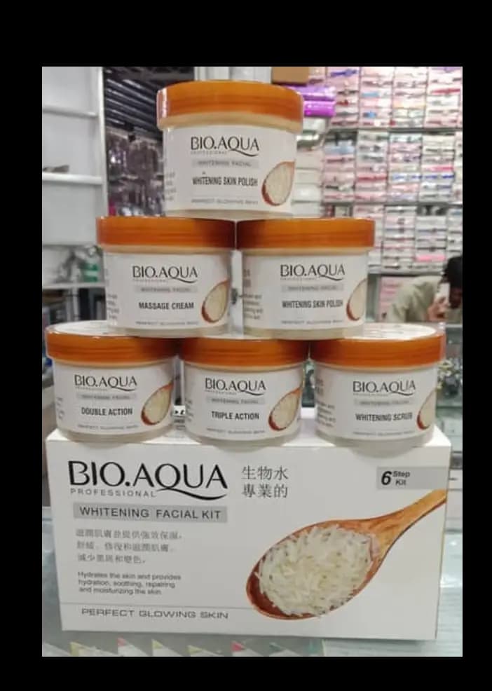 Bioaqua Rice Facial Big Jar 6pcs Set