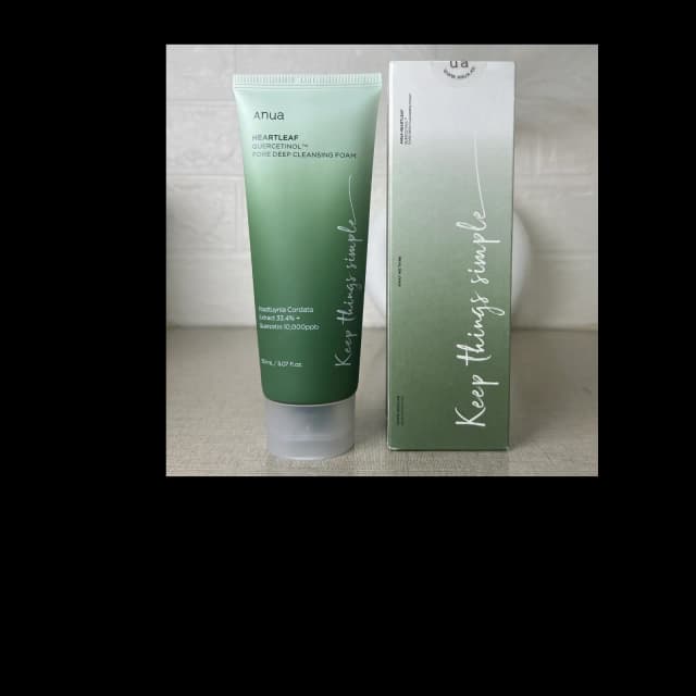 ANUA HEATLEAF QUERCETINE DEEP CLEANSIOL PORNG FOAM