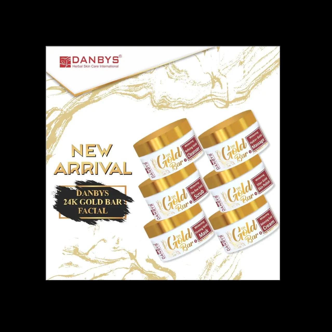 GOLD SERIES 6 Step complete faicail Best Quality...|  24k gold facial