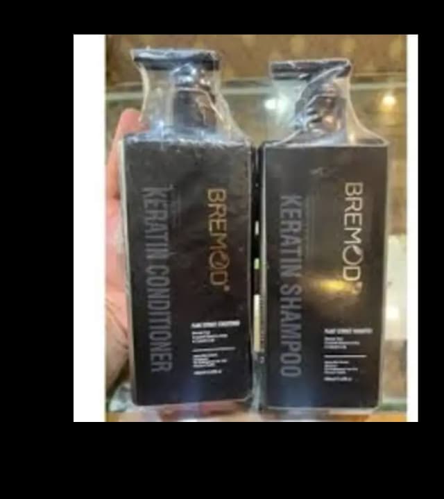 BREMOD KERATIN CONDITIONER & SHAMPOO  (PACK OF 2)